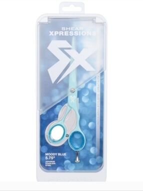 Moody Blue 5.75" Grooming Scissors for Men